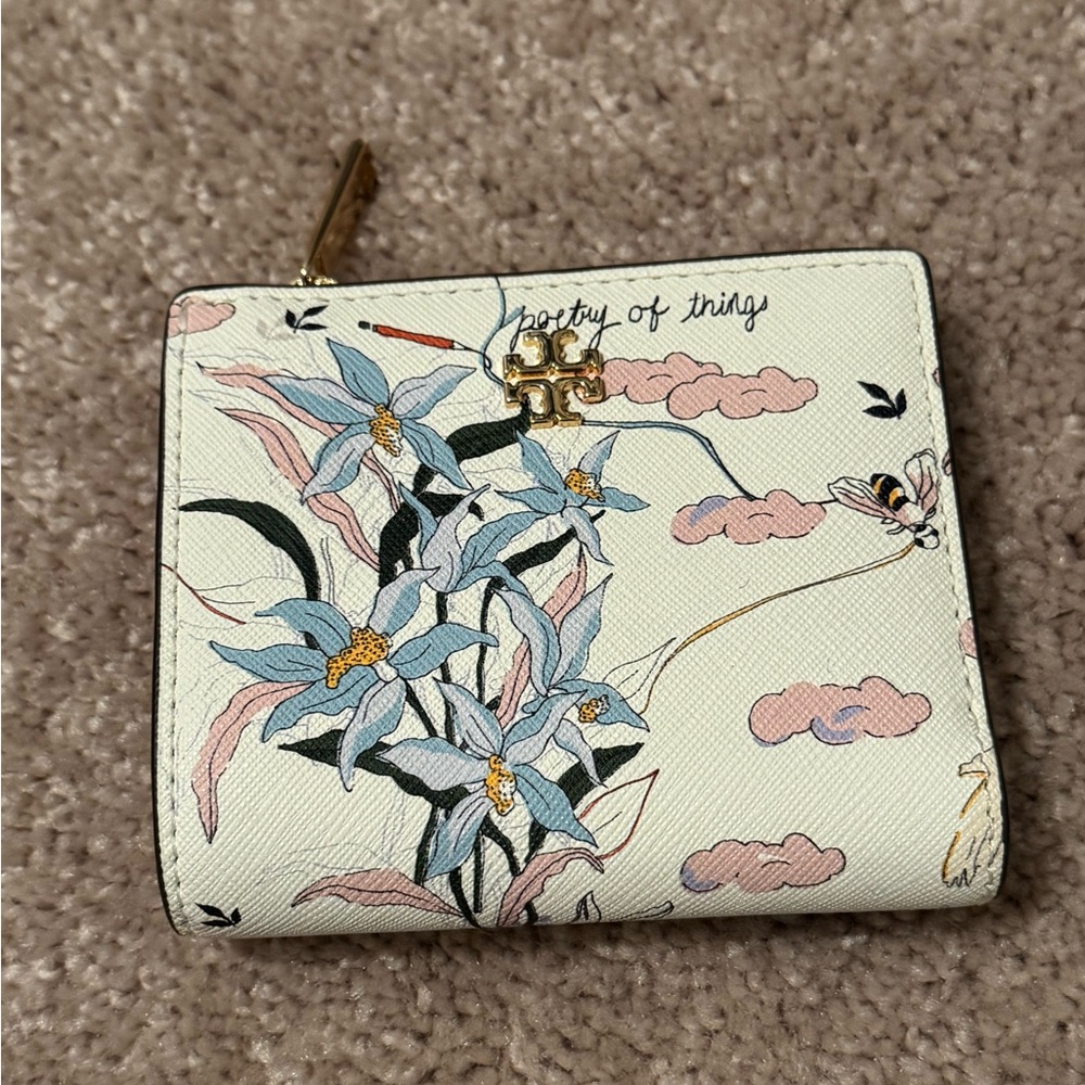 Tory Burch poetry of things wallet Emerson mini wallet